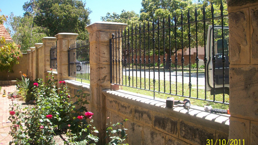 Wrought Iron Fencing Perth